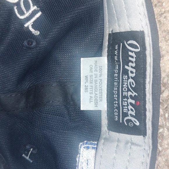 Imperial Valspar PGA Tour Embroidered True Fit UPF Scotchgard Strapback Hat New - Picture 12 of 12